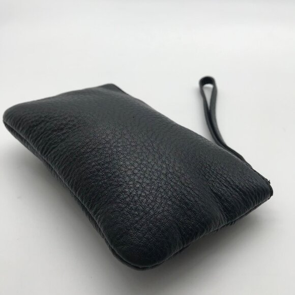 Kate Spade Black Pebbled Leather Cobble Hill Bee Wristlet - Picture 9 of 10